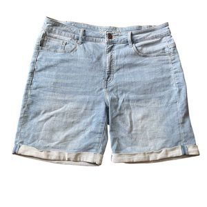 Parasuco denim shorts size 12